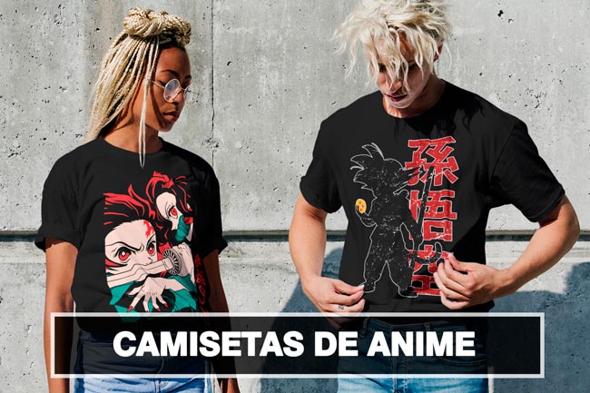 Camisetas anime